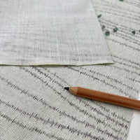 Vintage Japanese Fabric-1/2 yd - Gray Waves