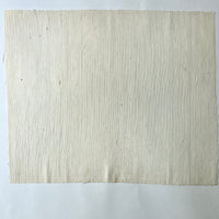 Vintage Japanese Silk -1/2 yd - Ivory Ribbed