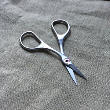 Sculpted Embroidery Scissors, Straight-Tip Heron