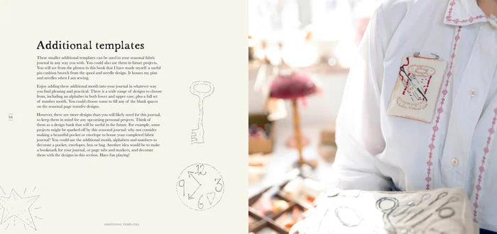 Journal with Thread by Jessie Chorley