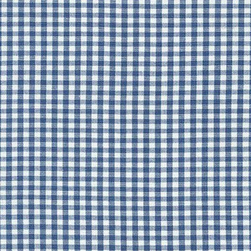 Carolina 1/8" Gingham, Denim - 1/2yd cut
