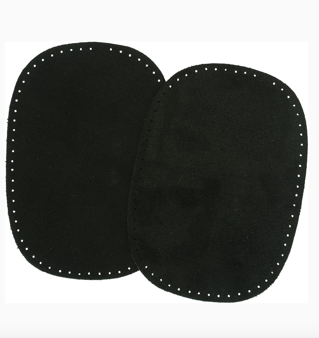 Suede Elbow Patch - Black