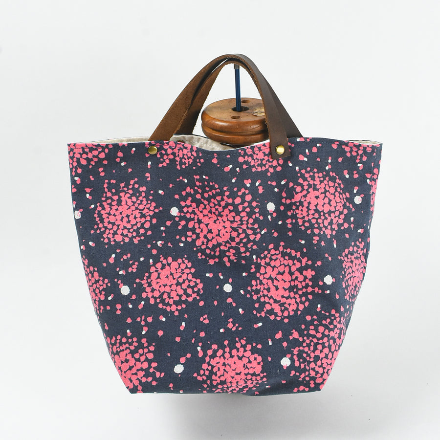 Mathilde Bin Tote, Pink starburst