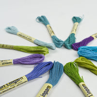 Nordiska Linen Thread Collection - Cool Palette