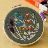 Wildflower Embroidery Kit by Alice Makabe