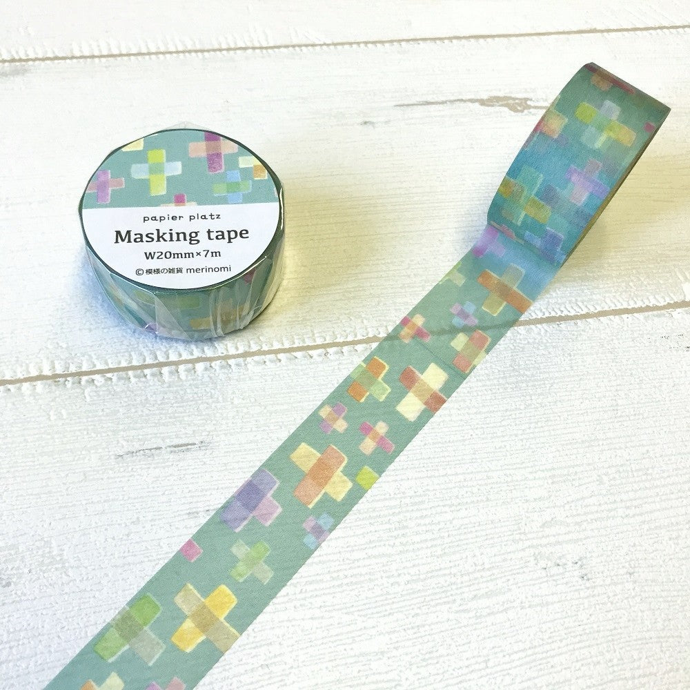 Patchwork Cross Washi Tape by Merinomi