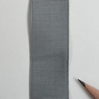 Pearl Gray Rayon Grosgrain Ribbon - 1-1/16"