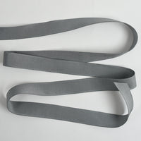 Pearl Gray Rayon Grosgrain Ribbon - 13/16" - 50yd Roll