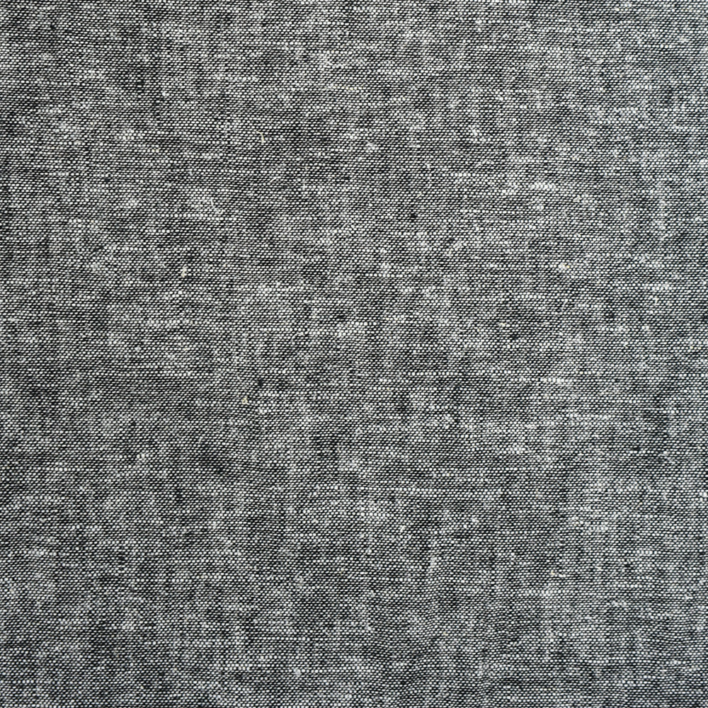 Brussels Washer Yarn-Dyed Linen Rayon B031-1019 Black 52"w