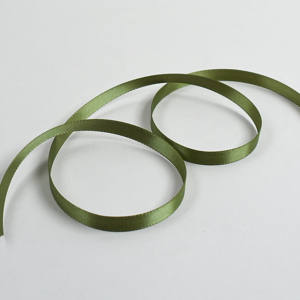 Variegated Moss Satin Ribbon – 3/8" Wide