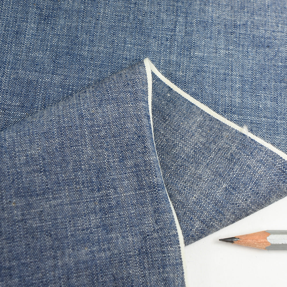 Dungaree Indigo Chambray Denim 59"w