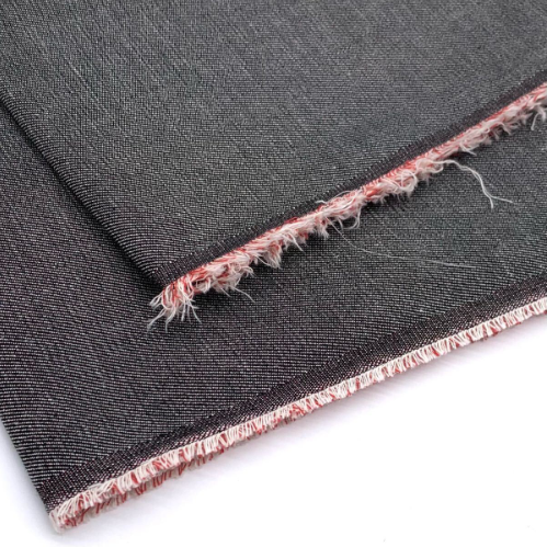 Black & Red Kibata Denim 8.5 oz