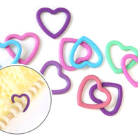 Heart Stitch Markers Set of 10