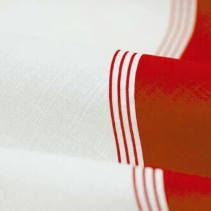 Red & White Furoshiki Wrapping Cloth - 27-1/2"