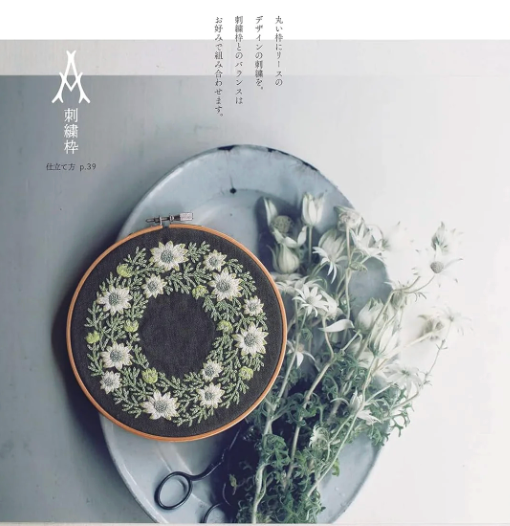 Botanical Embroidery by Yula