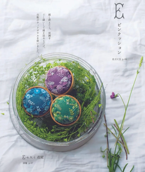 Botanical Embroidery by Yula