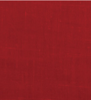 Linen Embroidery Cloth, Ruby Red