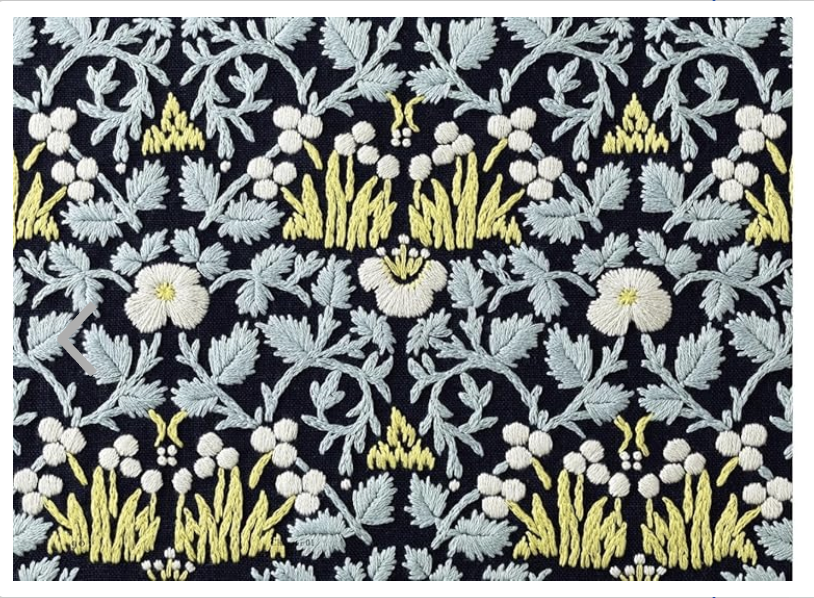 William Morris Embroidery Pattern Book
