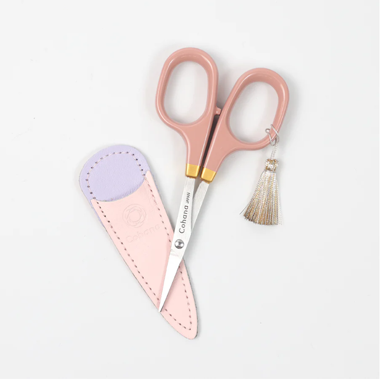 Fine Scissors with Pink & Gold Lacquer - Sakura Limited Edition