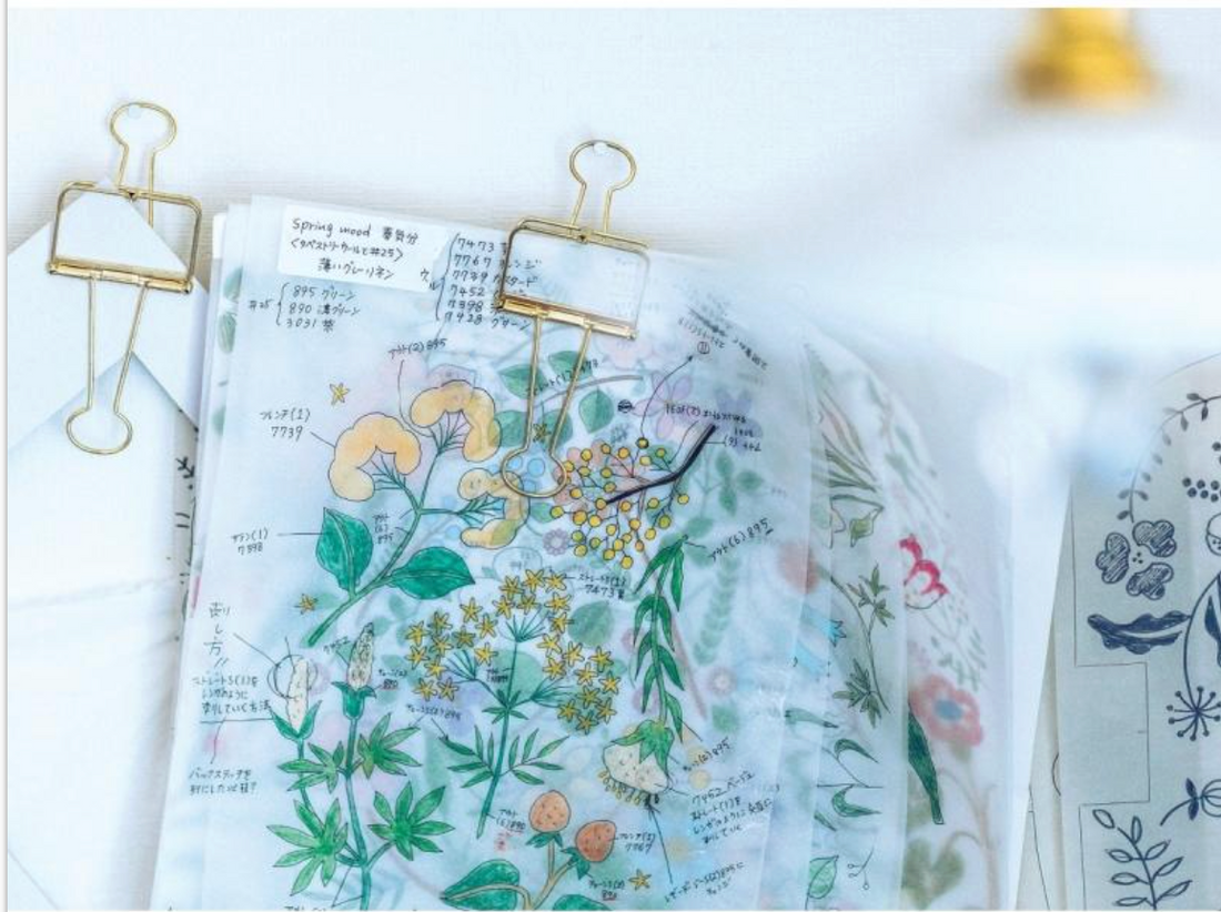 Embroidered Botanicals by Yumiko Higuchi