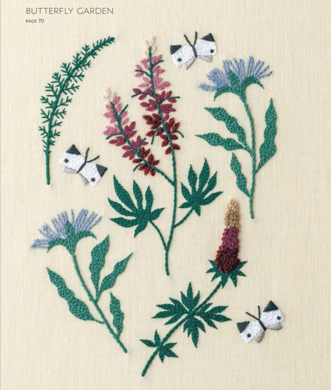 Embroidered Botanicals by Yumiko Higuchi