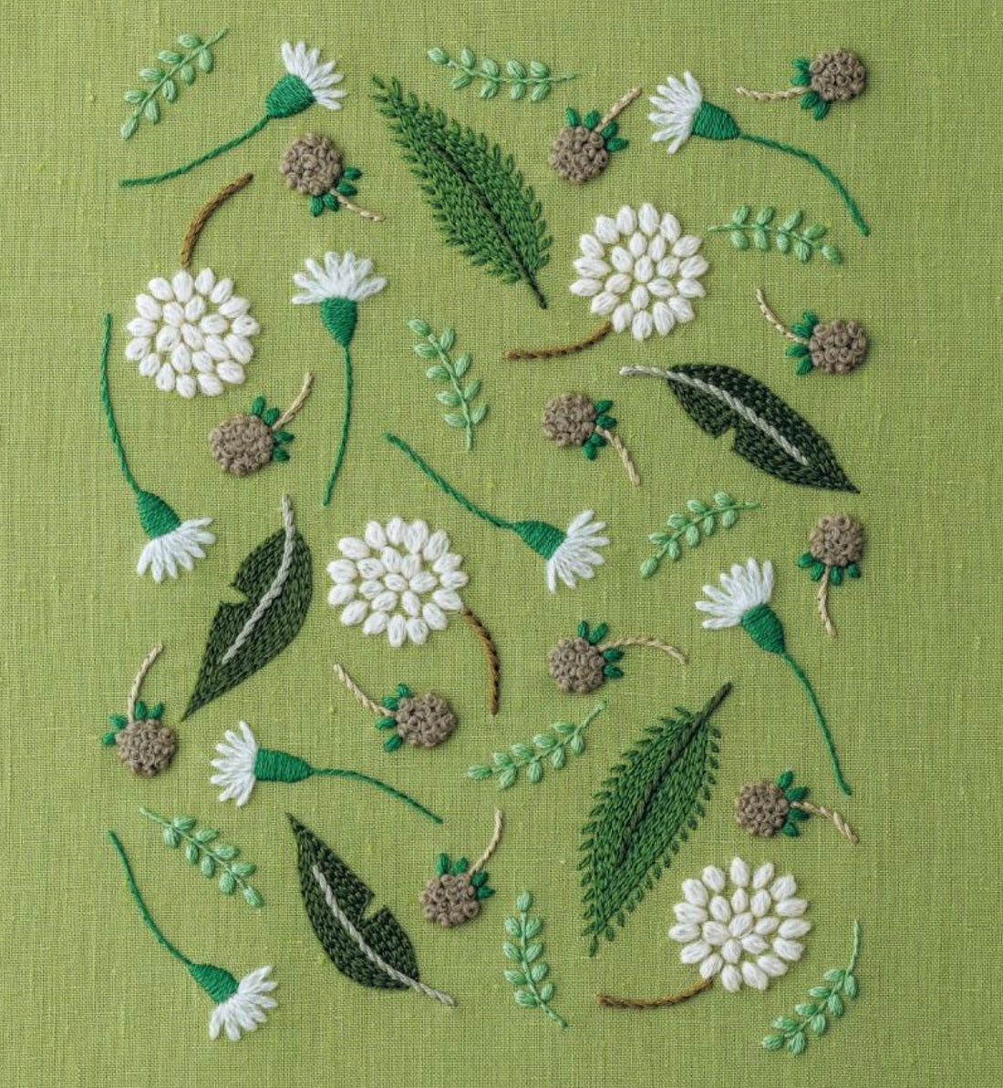 Embroidered Botanicals by Yumiko Higuchi