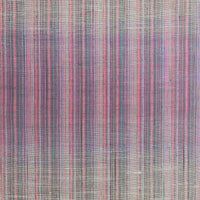 Vintage Japanese Silk – Plum and Gray Kasuri
