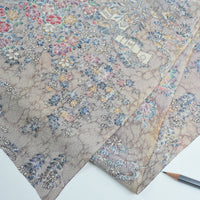 Vintage Japanese Silk – Pastel Confetti Floral