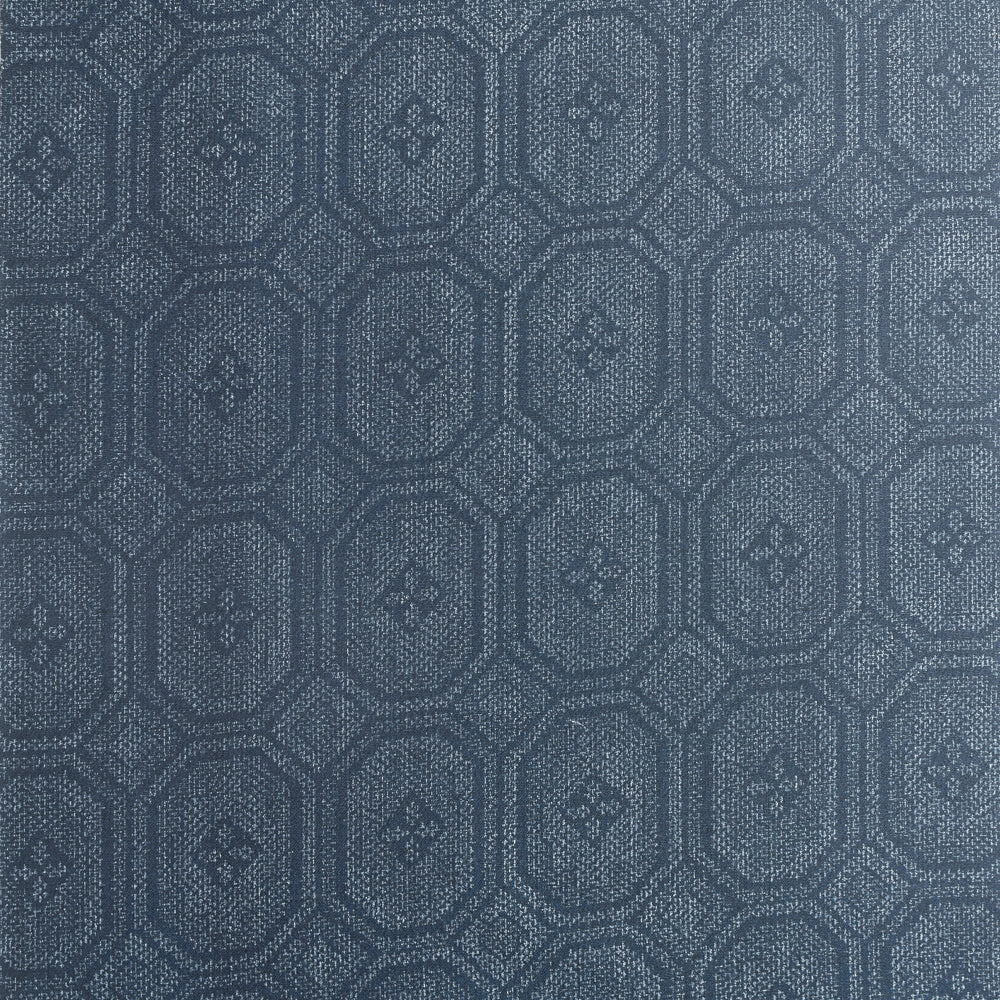 Vintage Japanese Silk – Indigo Tortoiseshell