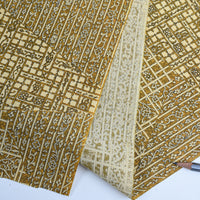 Vintage Japanese Silk - Gold Textured Weave