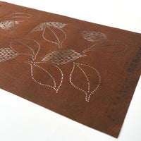 Vintage Miyako Yuzen Katagami No. 3 - Camellia Leaves