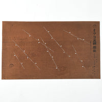 Vintage Miyako Yuzen Katagami No. 14 - Windblown Grasses