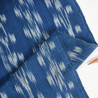 Vintage Indigo-Dyed Chevron Kasuri Cotton
