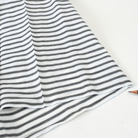 Vintage Indigo Yukata Cotton — Classic Narrow Stripe