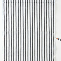 Vintage Indigo Yukata Cotton — Classic Narrow Stripe