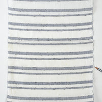 Vintage Indigo Yukata Cotton - Flowy Stripes Motif