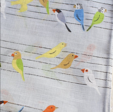 Birds Bandana by Yoko Matsumoto