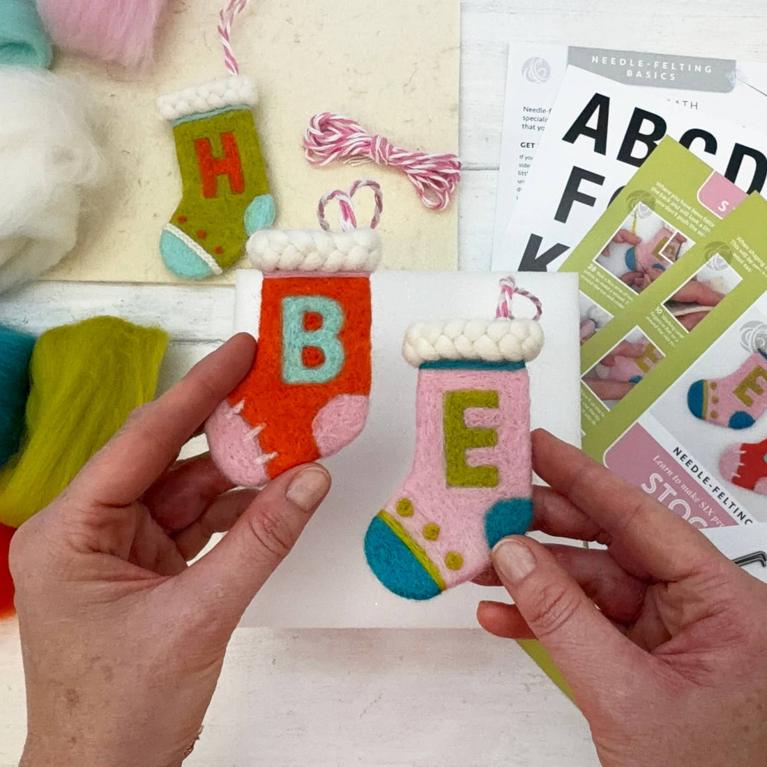 Stockings Needle Felting Kit