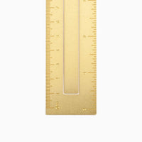 Brass Ruler Bookmark