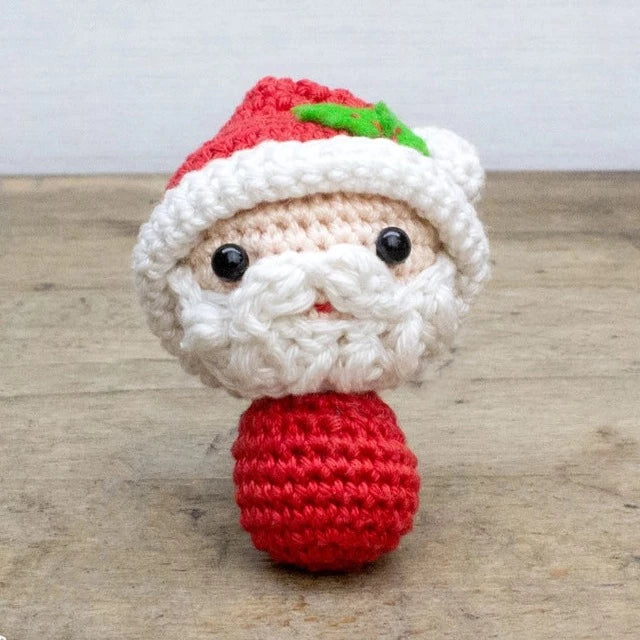 Mini Santa DIY Crochet Kit