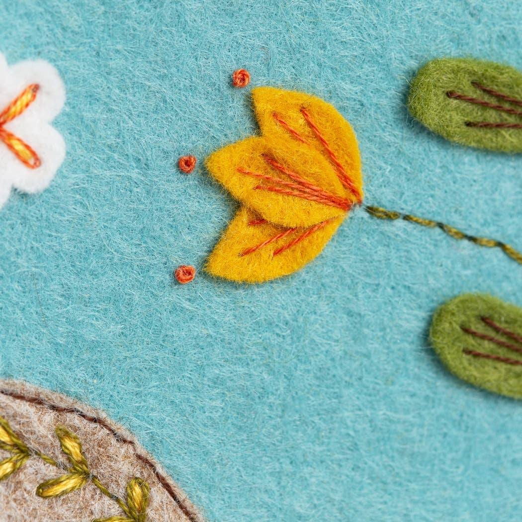 Wild Hare Appliqué Hoop Craft Kit