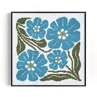 Forget Me Not Cross Stitch Kit