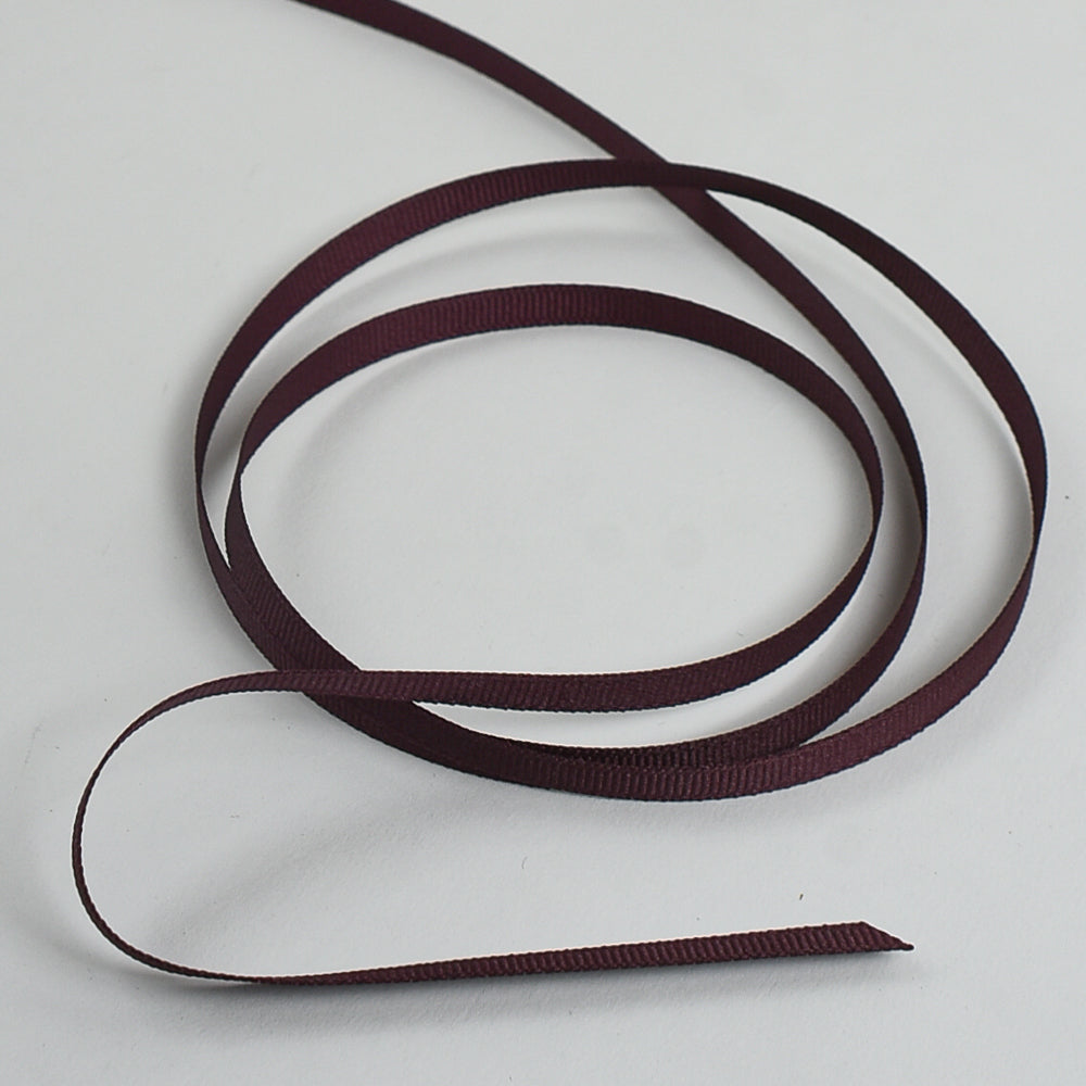Burgundy Grosgrain Ribbon 1/4" - 100yd Roll
