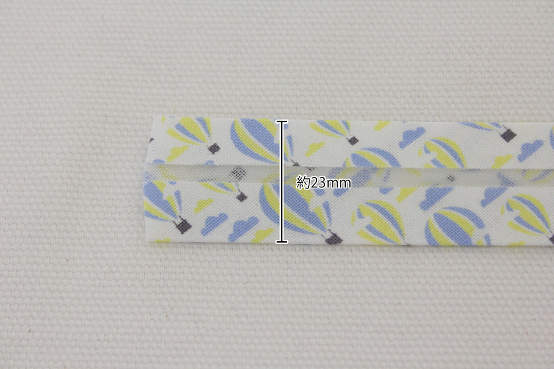 Double Fold Bias Tape 1/2" - Hot Air Balloons