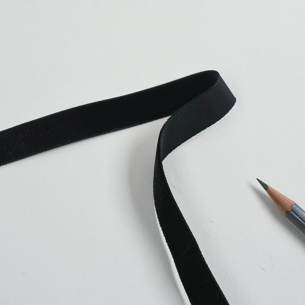 Black Velvet Ribbon 5/8" - 30yd Roll