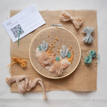 Marine Textures Embroidery Kit