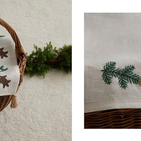 Cat and Flower Embroidery by Suimin