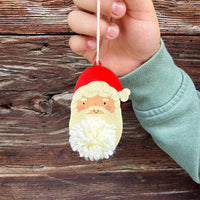 Pom Pom Santa Ornament Kit