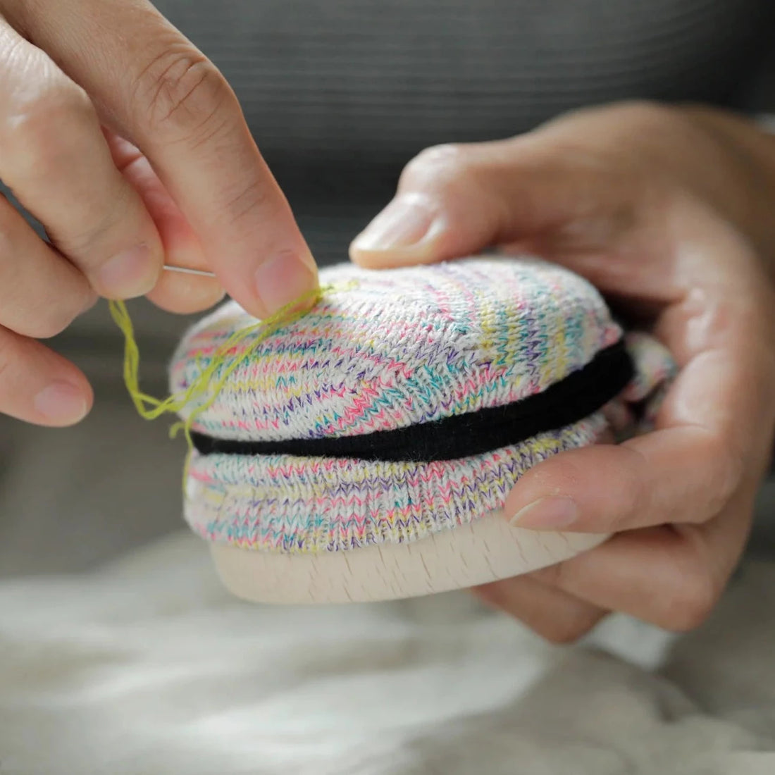 Darning Jellyfish with Stretch Holder