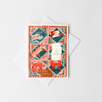 The World You're Making Risograph Card
